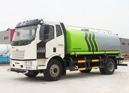 國六14方解放J6綠化灑水車廠家價格